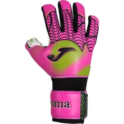 JOMA Premier Torwarthandschuhe mit Fingerschutz 031 - rosa fluor/schwarz 8