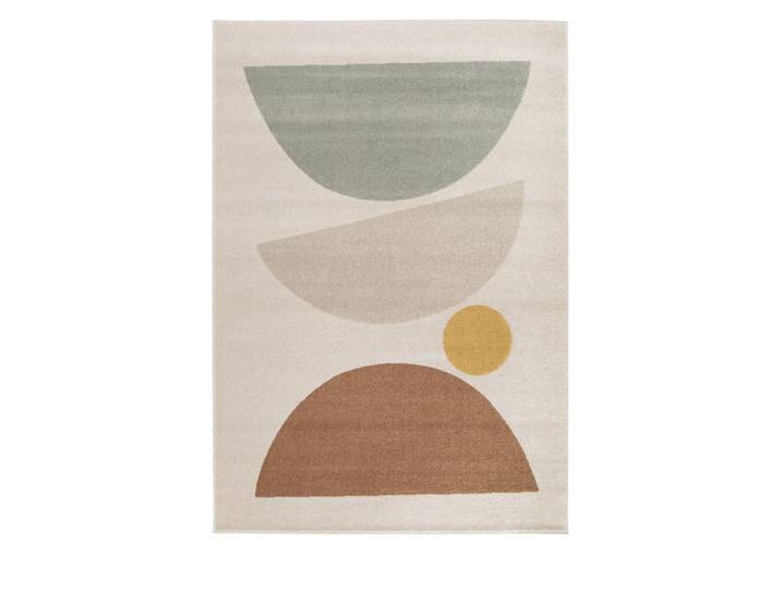 Tapis contemporain géométrique - 120x170cm multicolore polypropylène