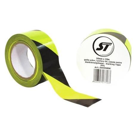 Accessory Markierungsband PVC gelb/sw (3000580K)