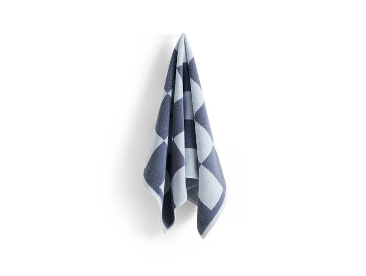 HAY Serviette Check 50x90 cm Steel blue