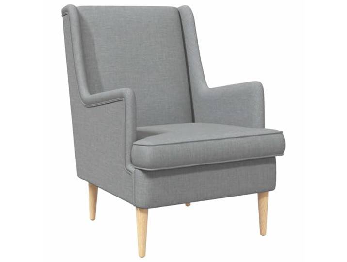 Makastle Sessel Hellgrau Stoff