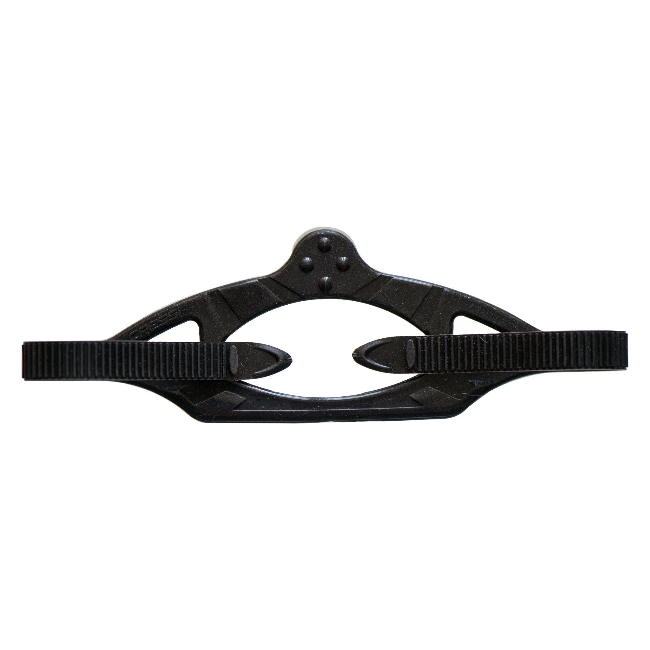 Cressi Strap Silicone (black) for Scuba Diving Mask (DZ215004)