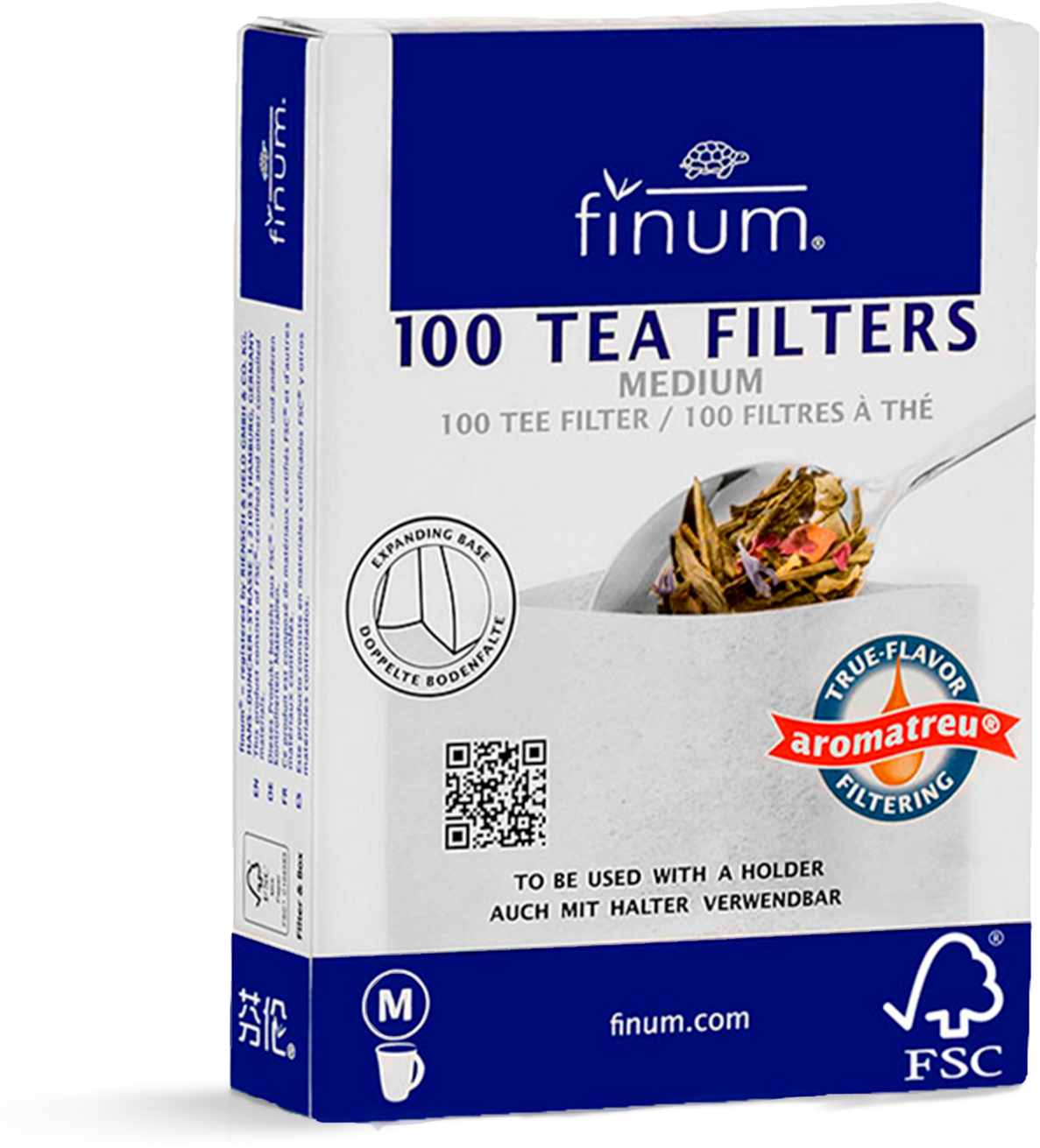Papier-Teefilter  FINUM - Geschmackserhalt, loser Tee - Kusmi Tea