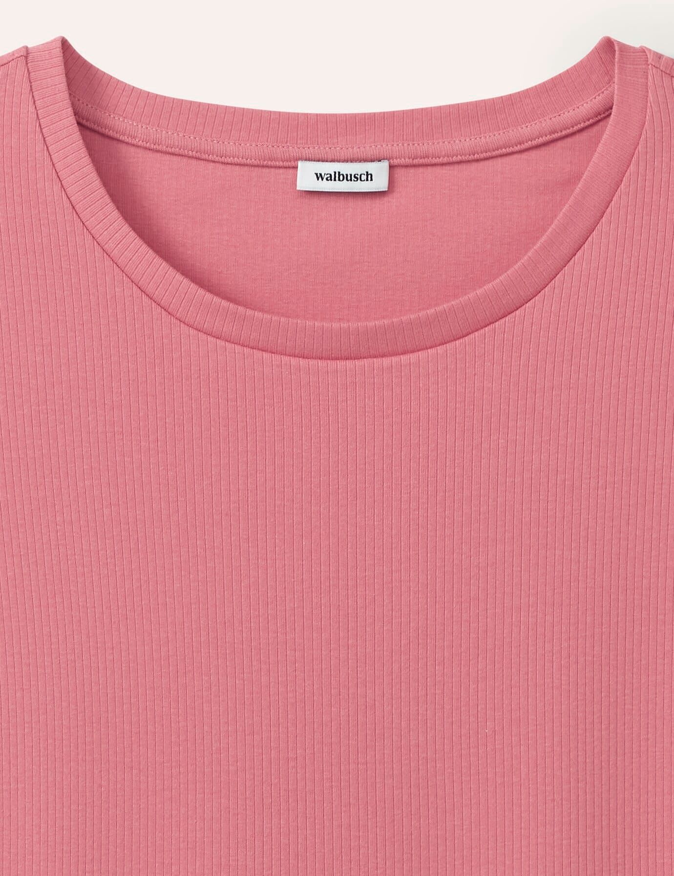 Walbusch Blousonshirt in Rippenstruktur, noch offen: Größenlauf, Farbe Rosa, 42, Rippenstruktur modischer Blousonschnitt Damen