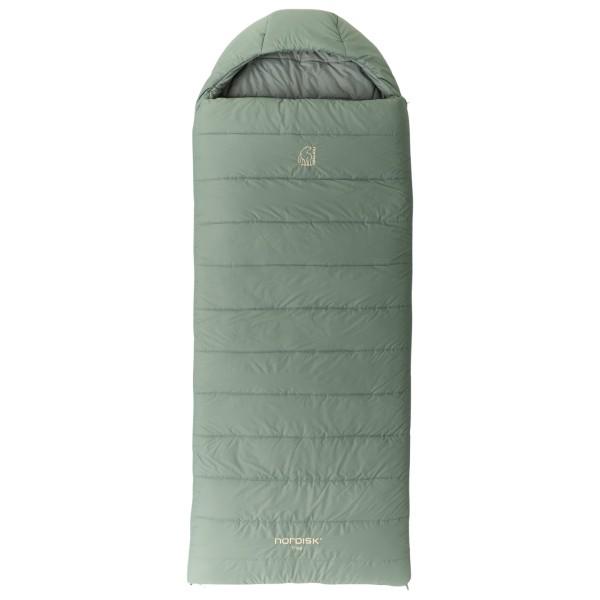 Nordisk - Frigg ±0° Blanket Sleeping Bag - Kunstfaserschlafsack Gr M - bis 175 cm Zip: Complete Grün