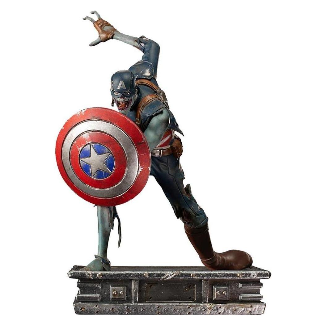 Iron Studios ST What If...? : Captain America Zombie Art Scale 22 cm (80562)