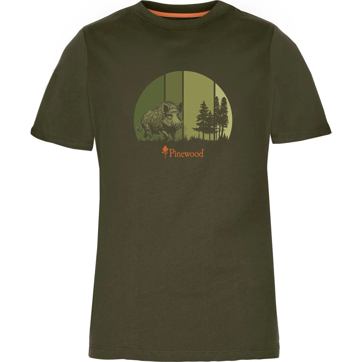 Pinewood Wild Boar Women T-shirt olive (107) S 1-34670107005