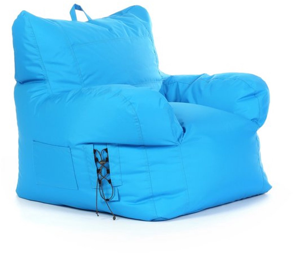 Sit On It Zitzak Lounge Stoel - Turkoois - Duurzaam Polyurethaan