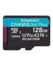Kingston Card Canvas Go Plus MicroSD 128 GB Micro SD Secure Digital (SDCG4/128GBSP)