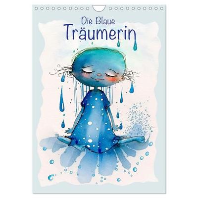 Die Blaue Träumerin (Wandkalender 2026 DIN A4 hoch), CALVENDO Monatskalender