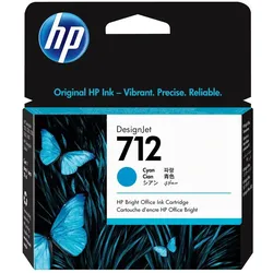 HP Original 712 Druckerpatrone - cyan (3ED67A)