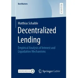 Decentralized Lending, Fachbücher von Matthias Schaible