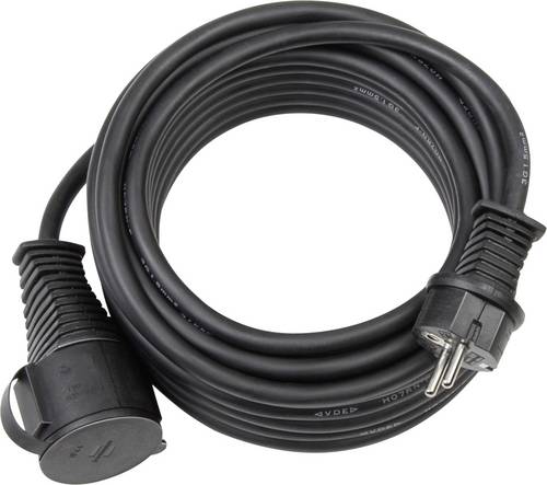 Brennenstuhl 1166820 Strom Verlängerungskabel Schwarz 25.00 m H07RN-F 3G 2,5 mm²
