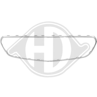 DIEDERICHS Rahmen, Kühlergitter 1618342 für Mercedes