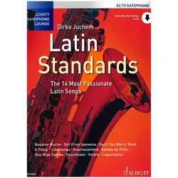 Schott Saxophone Lounge - Latin Standards Alto Sax - Notenbuch