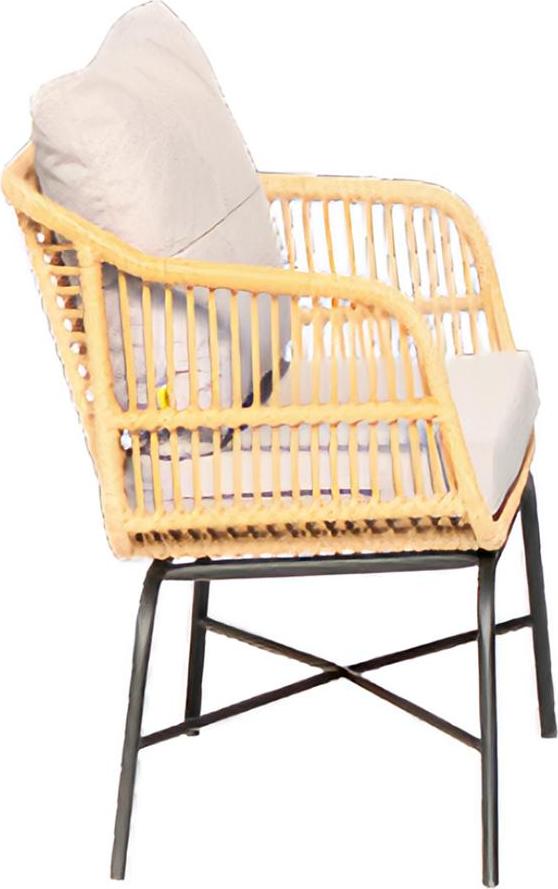 Sessel Gartenmöbel Sitz Veranda Lounge Terrasse Balkon Outdoor Polsterung