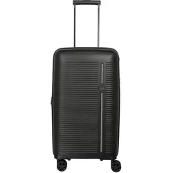 Travelite ROOMER Trunk M (66 cm) Erweiterbar - Schwarz Koffer24