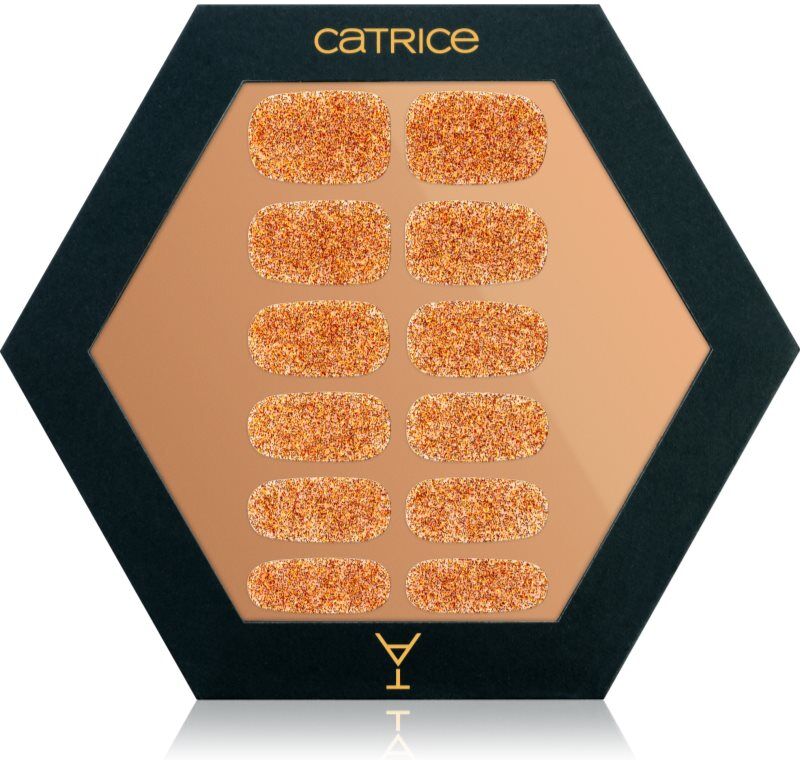 Catrice ABOUT TONIGHT nail art foil for nails C02 - Celebrate Good Times 24 pc