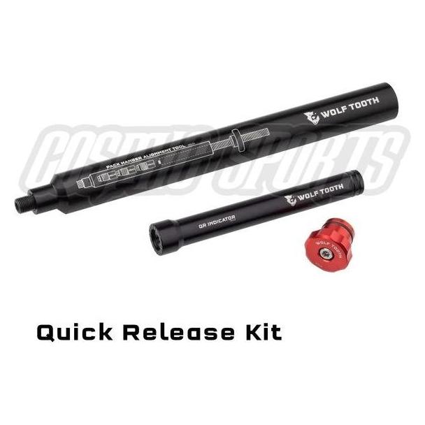 Wolf Tooth Hanger Alignment Tool Schaltaugen Richtwerkzeugset, 5mm Quick Release, black (33128216)