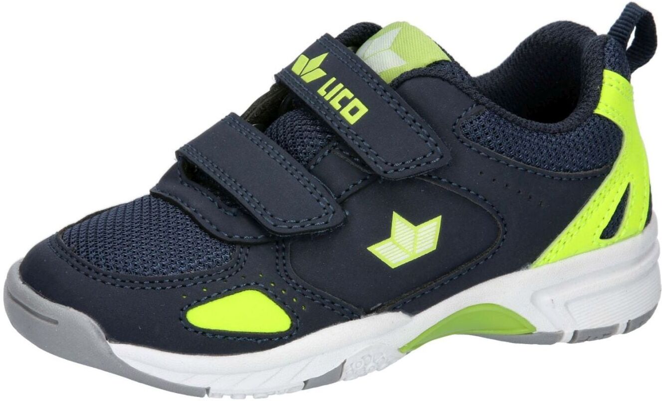 Sneaker LICO "Sportschuh Peyton V", Jungen, Gr. 34, Textil, blau, Synthetik, Schuhe Sneaker blau 34, Textil