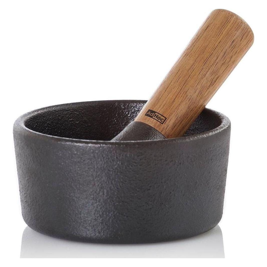 AdHoc Mörser Camo.12, Gusseisen/Akazienholz, D 12 cm, H (12 x 6 cm) (161392100)