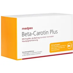 medpex Beta-Carotin Plus Kapseln 90 St