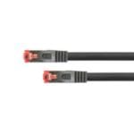 Python® Series Python RNS Patchkabel Cat.6 S/FTP PiMF PVC 250MHz OFC 0,5m schwarz 8063PY-005S