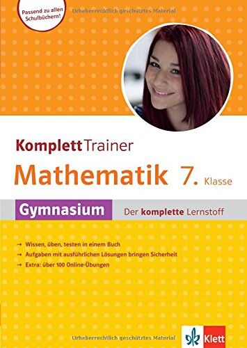 Klett Komplett Trainer Mathematik Gymnasium Klasse 7: Gymnasium - der komplette Lernstroff - Preis vom 09.10.2026 07:28:09 h
