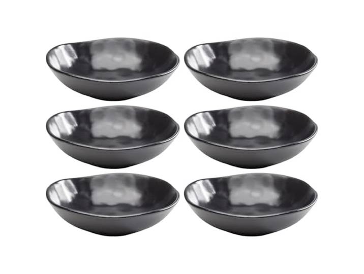 Bord diep Organic Black Ø22cm