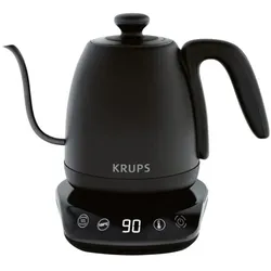Krups Wasserkocher »Café Control« schwarz - 1,0 L schwarz