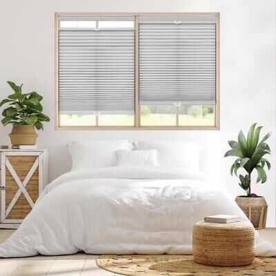 Regal Living 72-inch Grey Cloud Light-filtering Top Down/Bottom Up Shade
