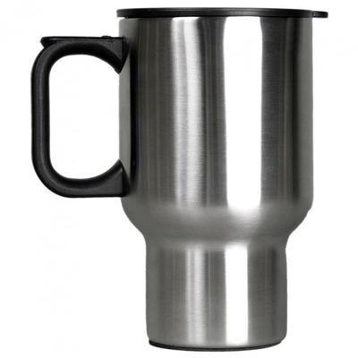 Basic Nature - Edelstahl Thermobecher Auto - Becher Gr 0,45 l grau