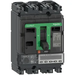 Schneider Electric C25W36E250 Kompaktleistungsschalter ComPacT NSX250HB2 mit Micrologic 6.2 E 3P3D 250A, 100kA/690V AC