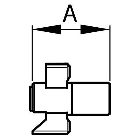 Kaba Kupplung standard Drehknopfzylinder Modular (Drehknopfzylinder) (4175)