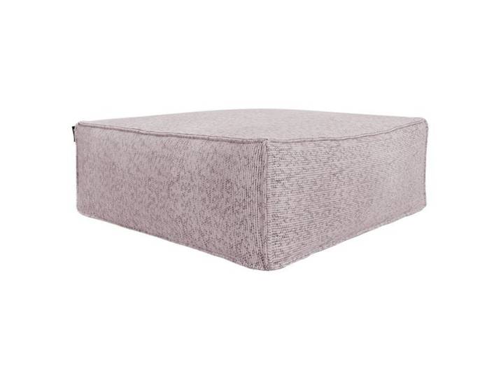 ROOLF Living Silky Loungehocker Polypropylen/Chenille Lila