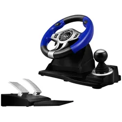 Sven Sonstiges Computer-Zubehör Rad GC-W600 (PS3, Windows), Schwarz, Blau