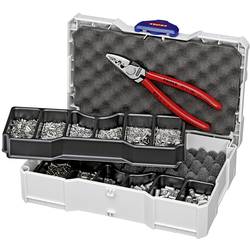 Knipex 97 90 05 Crimpzange Aderendhülsen 0.25 bis 16 mm² Inkl. TANOS MINI-systainer, Inkl. Aderendhülsensortiment