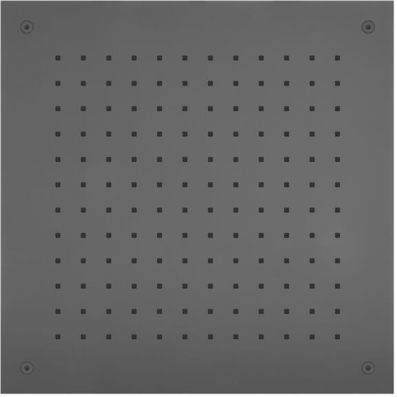 Herzbach Deep Grey Regenbrause 23.638000.2.06 380 mm, zum Deckeneinbau, grau matt