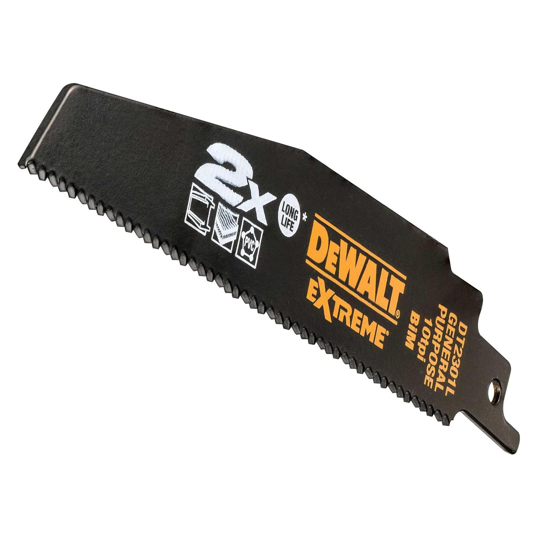 DeWalt SAWS FOR JIGSAWS 152x2,5mm UNIVERSAL EXTREME (DT2301L-QZ)