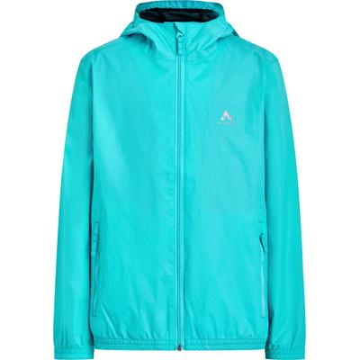 Regenjacke MCKINLEY "KI.-REGENJACKE KEREOL III J", Jungen, Gr. 110, blau (turquoise), Obermaterial: 100% Polyamid, Jacken Regenjacke, sportlicher Stil, mit AQUAMAX-Technologie, verschweißte Nähte