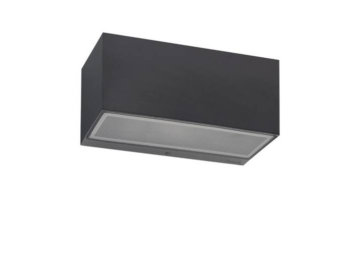 Asker Big Down LED Applique Murale d'Extérieur Graphite - Norlys - Terrasse - Aluminium