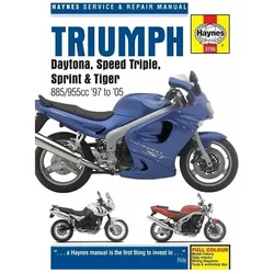 Triumph Daytona, Speed Triple, Sprint & Tiger 885/955cc (97 - 05), Ratgeber von Haynes Publishing