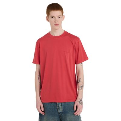 Sporttop ELEMENT "Lowcase Pigment", Herren, Gr. M, rot (cardinal), Obermaterial: 100% Baumwolle., Tops Sporttop