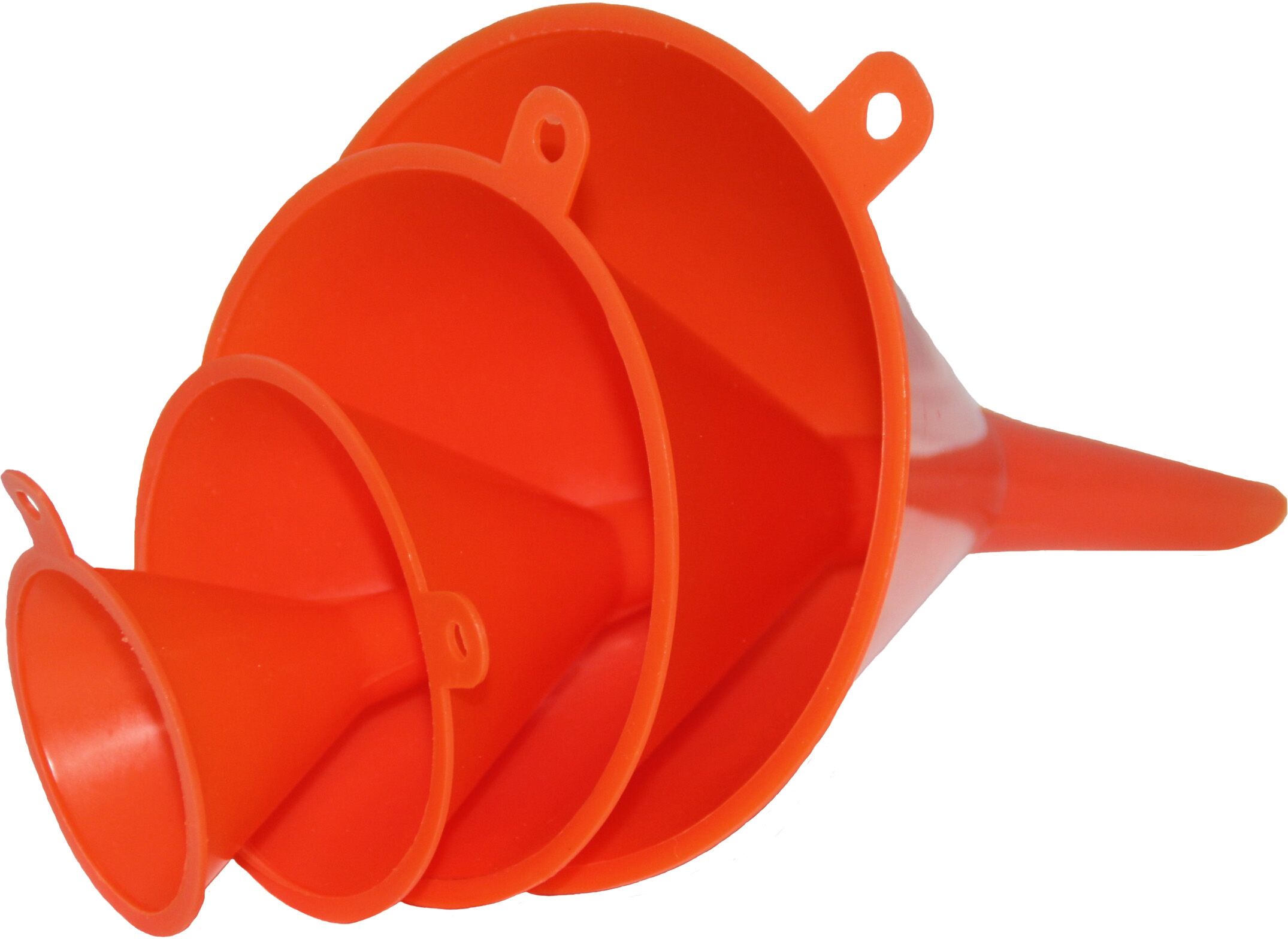HP Autozubehör Trichter 4er Set Orange 11410