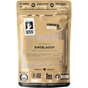 Bremer-Gewürzhandel Knoblauch Granulat, getrocknet, im wiederverschließbaren Beutel, 100 g