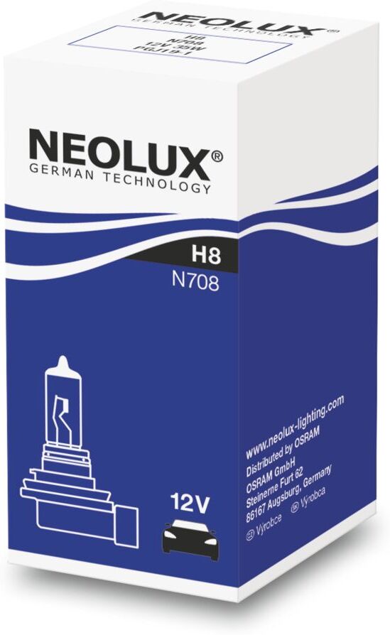 Neolux Lampada alogena H8 12V, 35W, 1 Pezzo