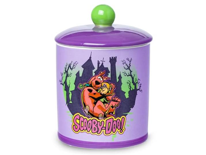 Silver Buffalo Scooby Doo Scooby Snacks Gruselige Keksdose aus Keramik Große Größe