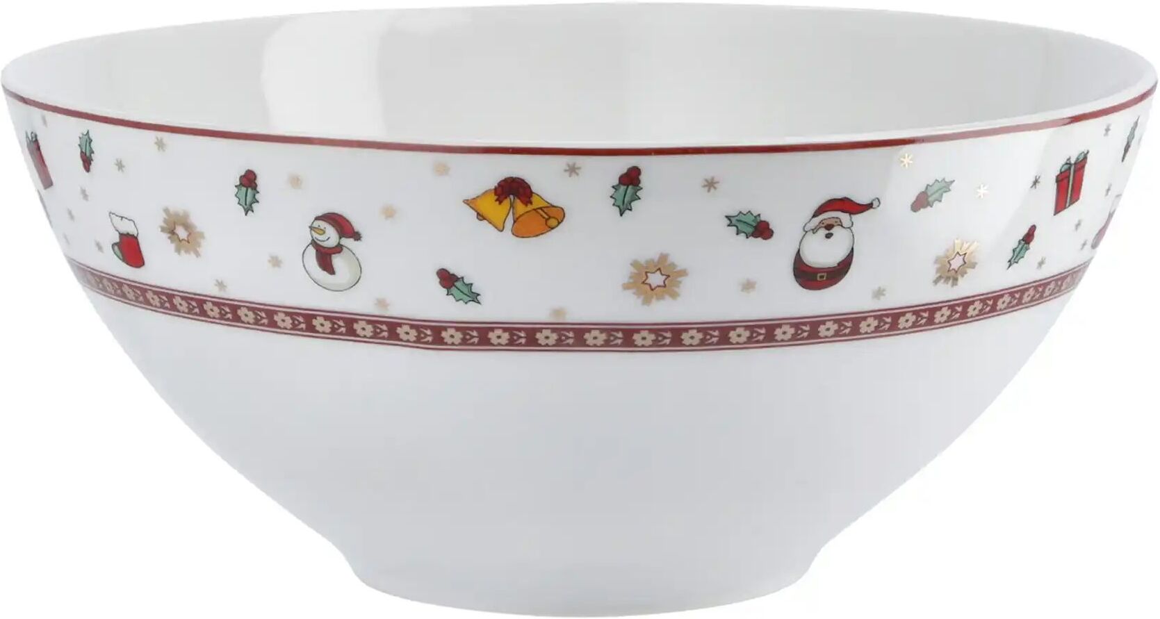 Peill+Putzler Schale Weihnachtsgeschirr Santa ¦ mehrfarbig ¦ Porzellan ¦ Maße