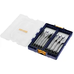 Irwin, Bohrereinsatz, Flachfraesbohrer fuer Holz, Set 8-tlg. IW4041011