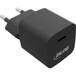 InLine USB-C GaN Ladegerät, Power Delivery 3.0, PPS, 33 W, schwarz